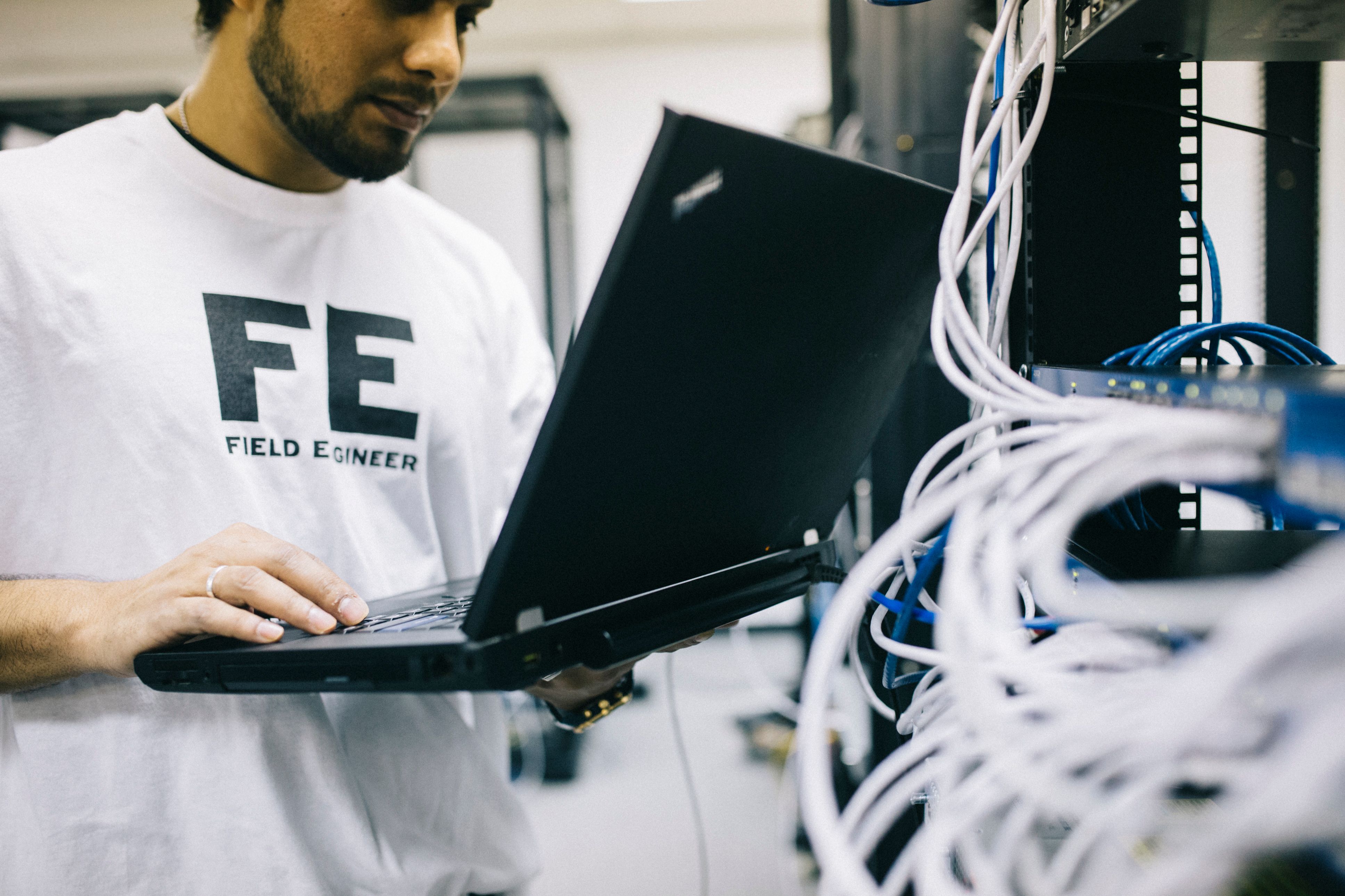 IT professionals working on technology solutions